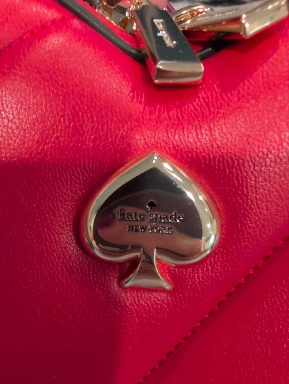 kate spade Quilted Heart Mini Top-Handle Bag - Picture 2 of 4